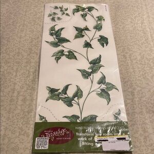 Decorative Leaf Wall Rub on Transfers by Tatouage  (4 Sheets)